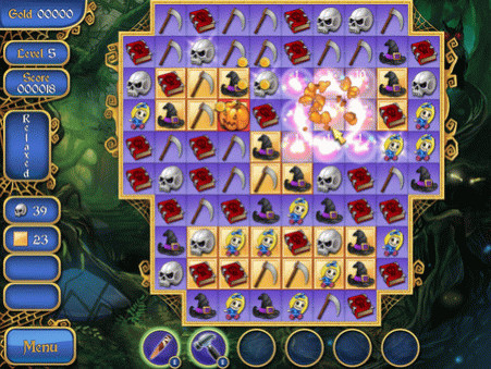 Игра Spooky Bonus, скриншот