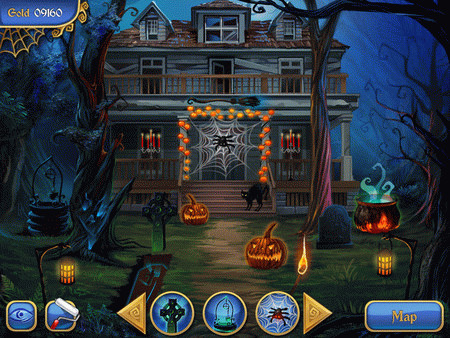 Игра Spooky Bonus, скриншот