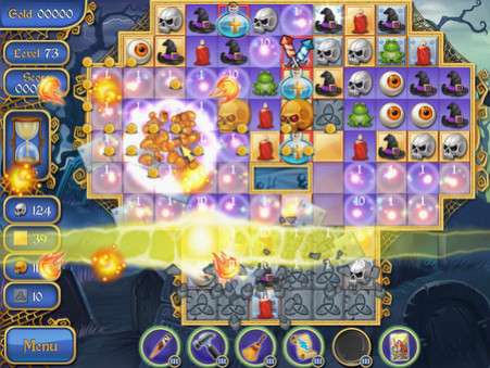 Игра Spooky Bonus, скриншот