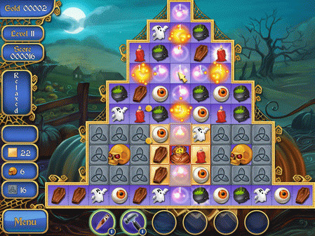 Игра Spooky Bonus, скриншот