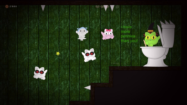 Игра Spooky Cats, скриншот