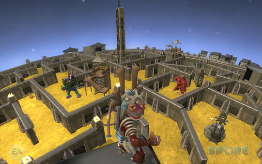 Игра SPORE Galactic Adventures, скриншот