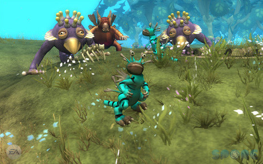 Игра SPORE, скриншот