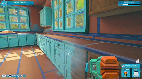 Игра Spray Paint Simulator, скриншот
