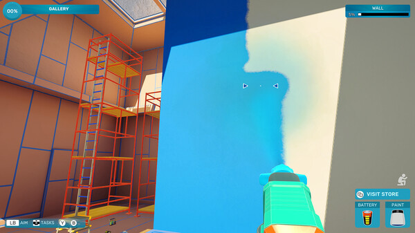 Игра Spray Paint Simulator, скриншот