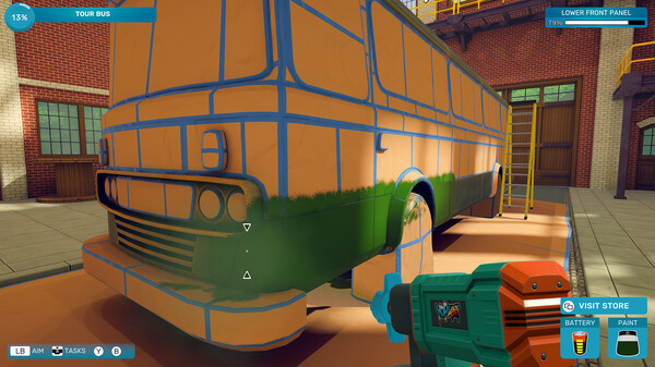 Игра Spray Paint Simulator, скриншот