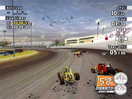 Игра Sprint Cars Road to Knoxville, скриншот