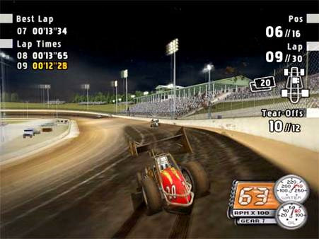 Игра Sprint Cars Road to Knoxville, скриншот