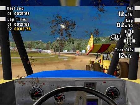Игра Sprint Cars Road to Knoxville, скриншот