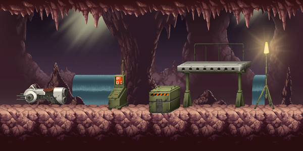 Игра Spriter: Delta Missions Environment Pack, скриншот