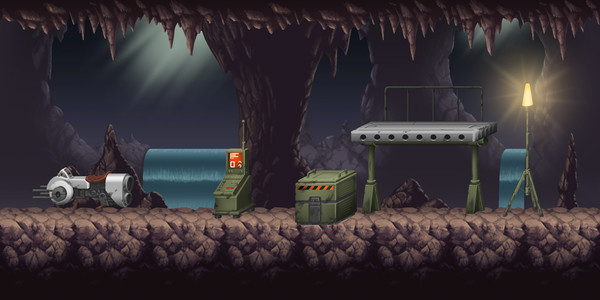 Игра Spriter: Delta Missions Environment Pack, скриншот