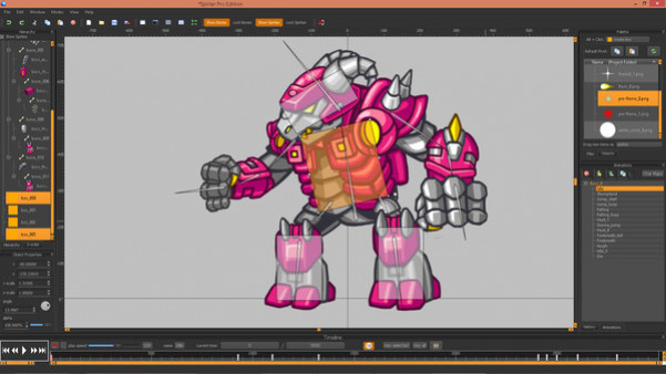 Игра Spriter Pro, скриншот