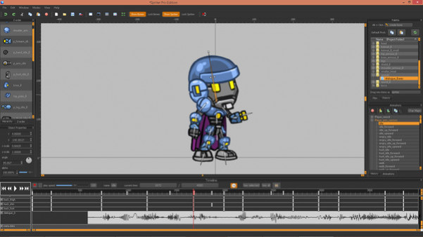 Игра Spriter Pro, скриншот