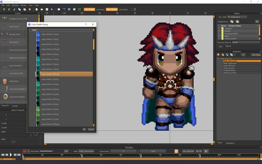 Игра Spriter: RPG Heroes Pack, скриншот