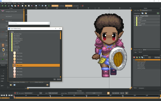 Игра Spriter: RPG Heroes Pack, скриншот