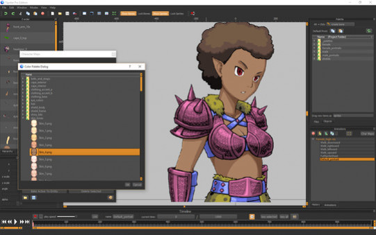 Игра Spriter: RPG Heroes Pack, скриншот