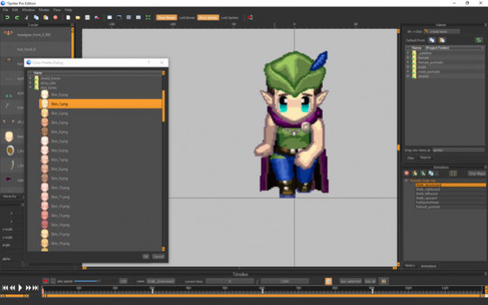 Игра Spriter: RPG Heroes Pack, скриншот