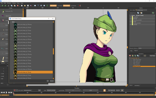 Игра Spriter: RPG Heroes Pack, скриншот
