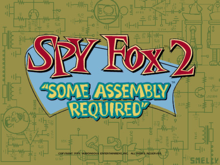 Игра Spy Fox 2 "Some Assembly Required", скриншот