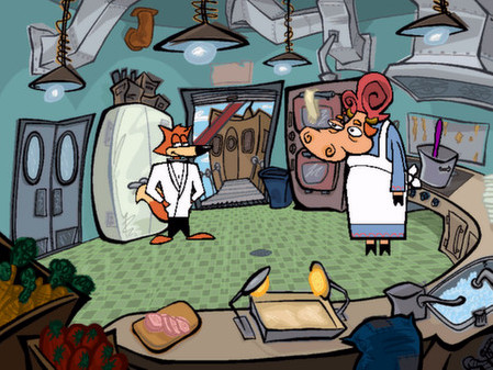 Игра Spy Fox 2 "Some Assembly Required", скриншот