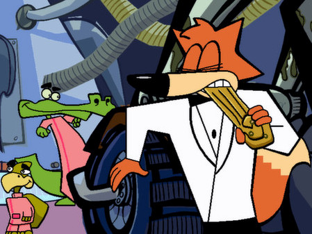 Игра Spy Fox 3 "Operation Ozone", скриншот
