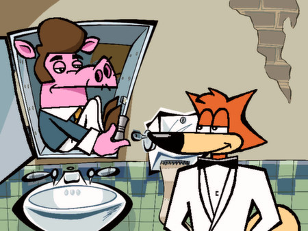 Игра Spy Fox 3 "Operation Ozone", скриншот