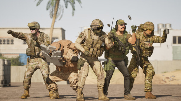 Игра Squad Emotes - Downtime Pack, скриншот