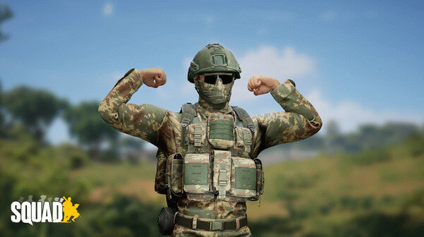 Игра Squad Emotes - Outpost Pack, скриншот