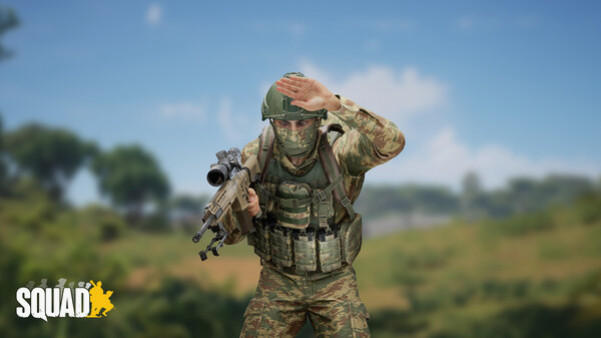 Игра Squad Emotes - Outpost Pack, скриншот