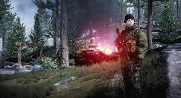 Игра Squad, скриншот