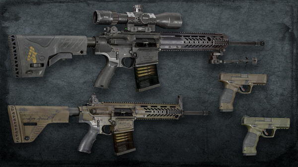 Игра Squad Weapon Skins - Precision Strike Pack, скриншот
