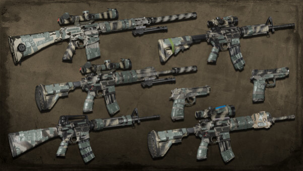 Игра Squad Weapon Skins - Second Tour Pack, скриншот