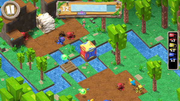 Игра Square's Route, скриншот