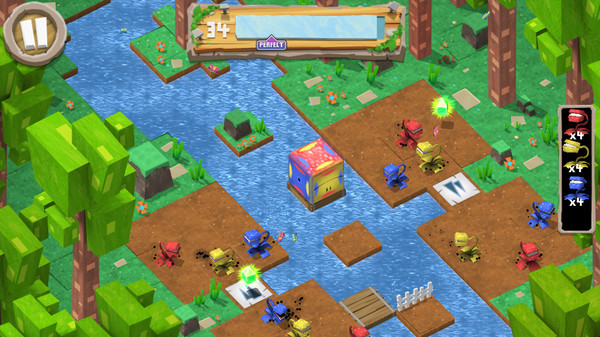 Игра Square's Route, скриншот