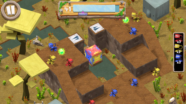 Игра Square's Route, скриншот