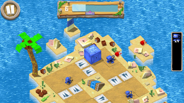 Игра Square's Route, скриншот