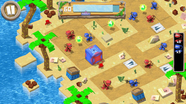 Игра Square's Route, скриншот