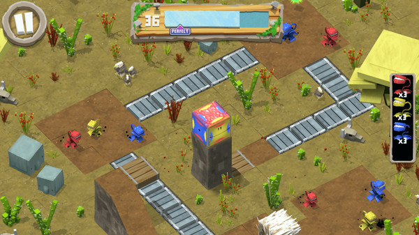 Игра Square's Route, скриншот