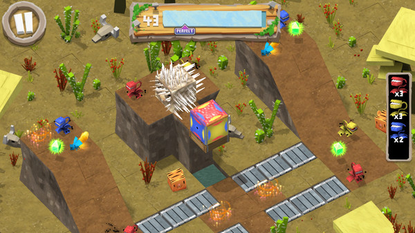 Игра Square's Route, скриншот