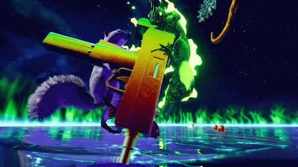 Игра Squirrel with a Gun, скриншот