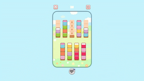 Игра Stack & Sort Pals, скриншот