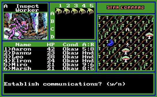 Игра Star Command, скриншот