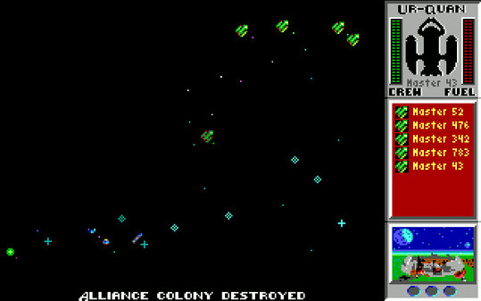 Игра Star Control I and II, скриншот