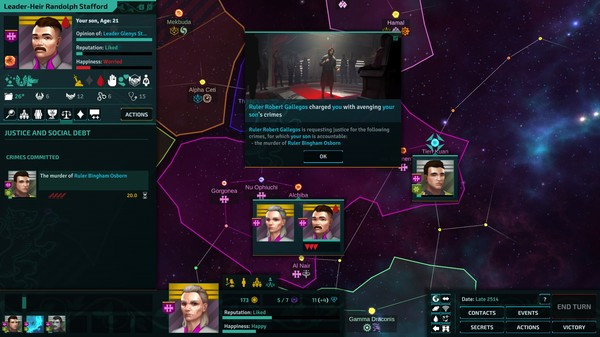 Игра Star Dynasties, скриншот