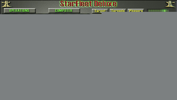 Игра Star Fleet Deluxe, скриншот