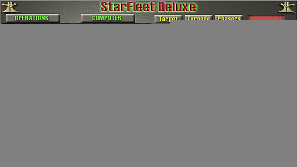 Игра Star Fleet Deluxe, скриншот