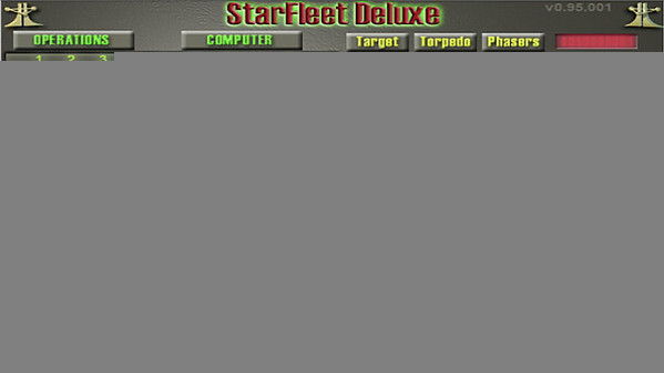 Игра Star Fleet Deluxe, скриншот