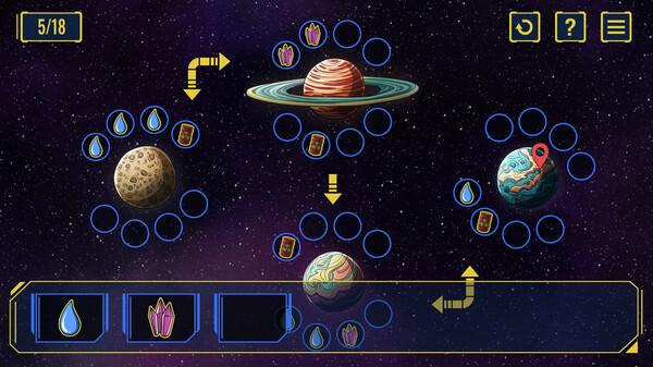 Игра Star Freight, скриншот