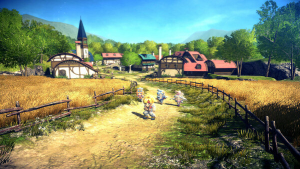 Игра STAR OCEAN THE SECOND STORY R, скриншот