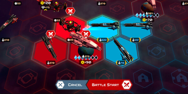 Игра Star Titans : War of the Galaxy, скриншот